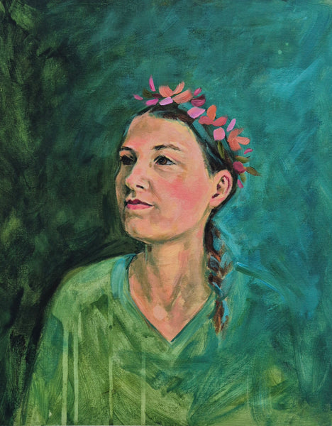 Girl in Green
