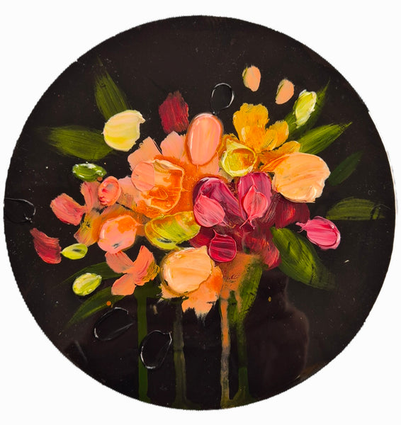 Little round Bloom-black